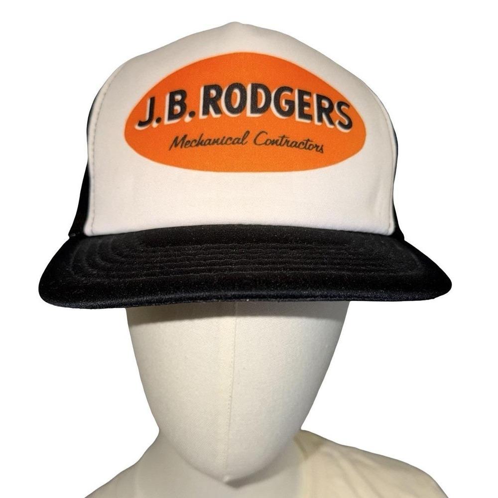 vintage J.B. Rodgers Mechanical‎ Contractors trucker hat